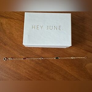 NEW IN BOX Hey June Seaglass Bracelet